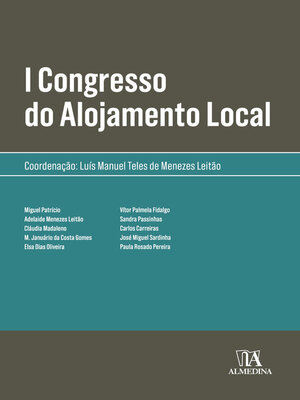 cover image of I Congresso do Alojamento Local